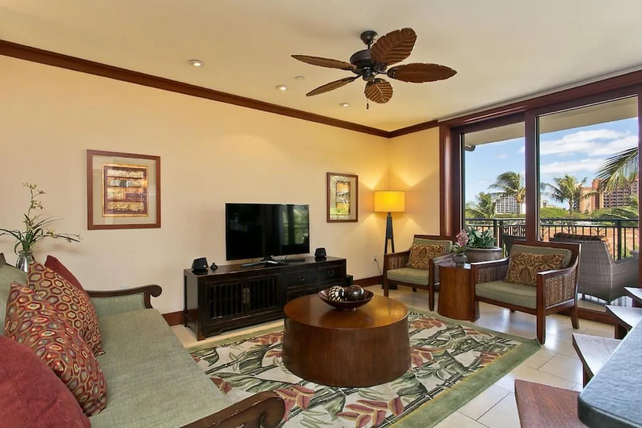 Ko Olina Beach Villas O410 - 2Br Luxury Condo With Partial Ocean View Kapolei