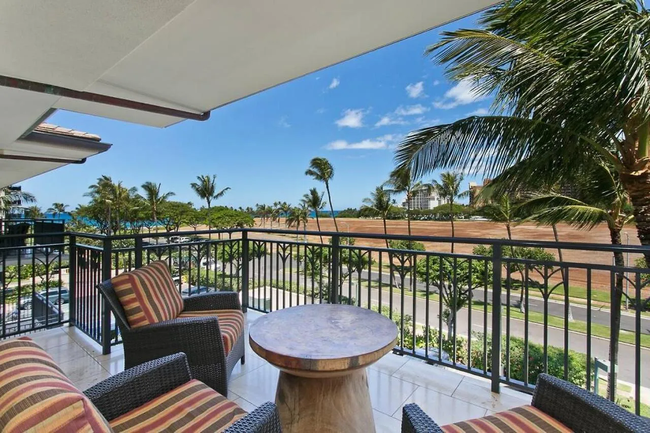 Ko Olina Beach Villas O410 - 2Br Luxury Condo With Partial Ocean View Kapolei